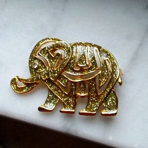 Elephant Brooch